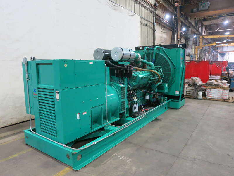 Used Cummins DFLC KTA50-G3 Diesel Generator, 1862 Hrs