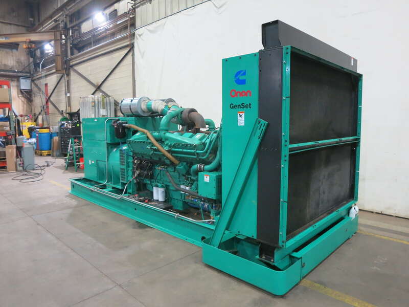 Used Cummins DFLC KTA50-G3 Diesel Generator, 1862 Hrs