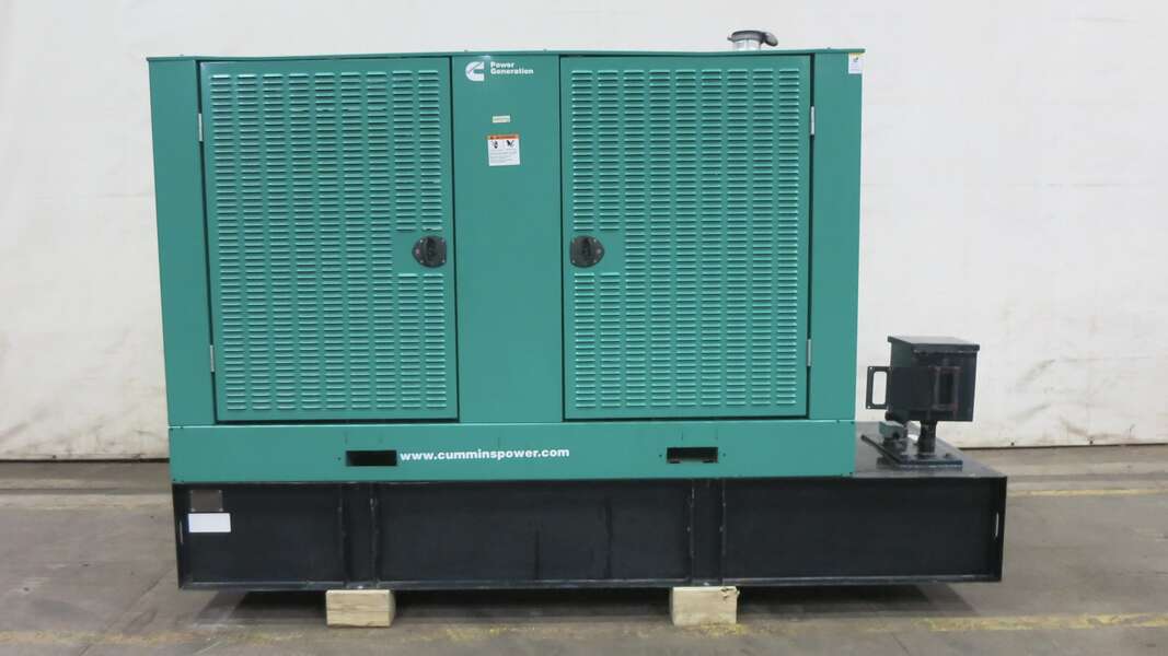 Used Cummins DSGAA Diesel Generator, 446 Hrs, EPA Tier 3