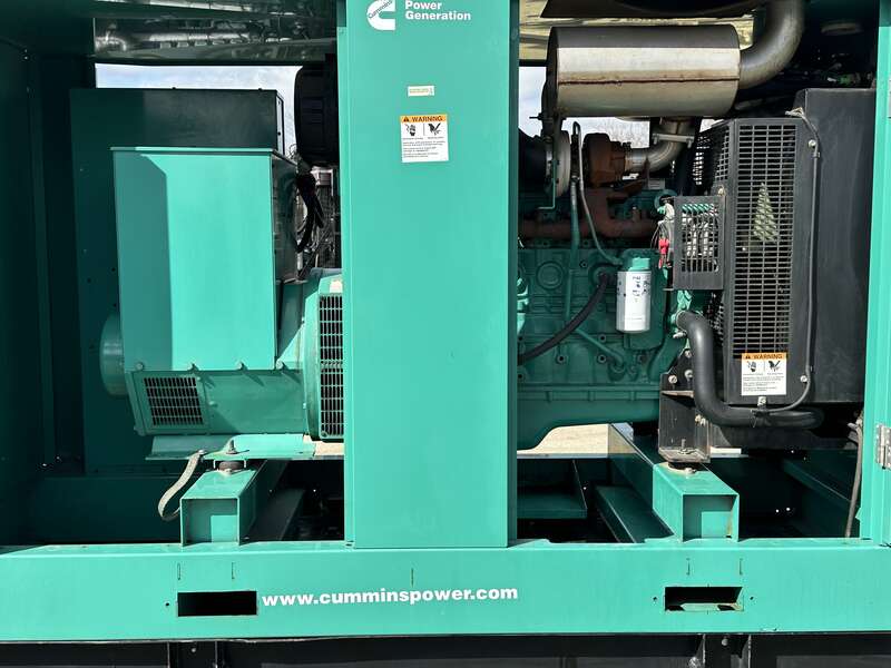 Used Cummins DSGAA Diesel Generator, 446 Hrs, EPA Tier 3