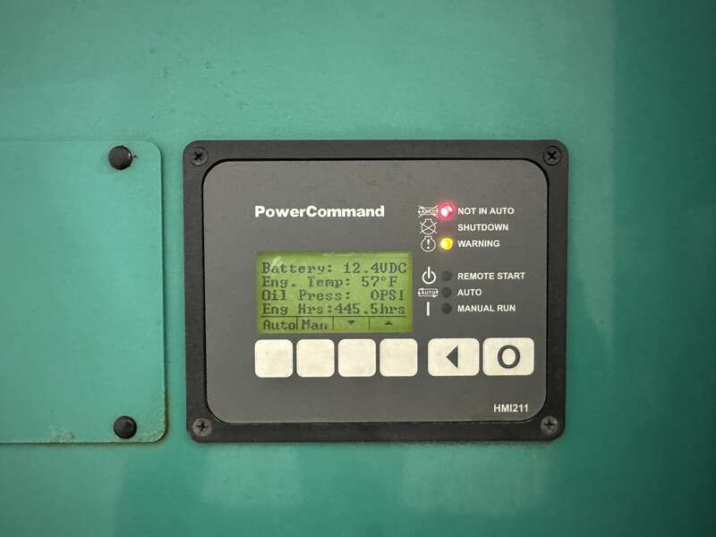 Used Cummins DSGAA Diesel Generator, 446 Hrs, EPA Tier 3