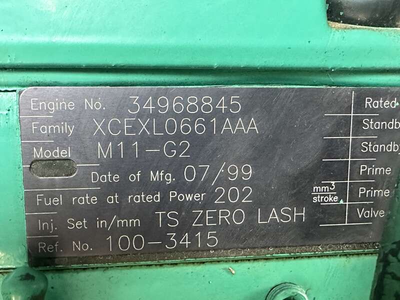 Used Cummins DQAB Rental Grade Diesel Generator, 2522 Hrs