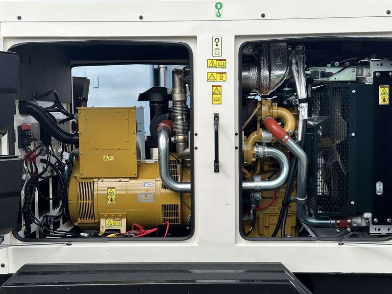 Used Caterpillar XQ125 Rental Grade Diesel Generator 3056 Hrs EPA Tier 4F