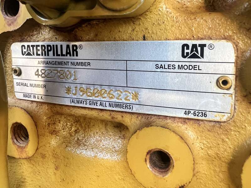 Used Caterpillar XQ125 Rental Grade Diesel Generator, 7682 Hrs, EPA Tier 4F