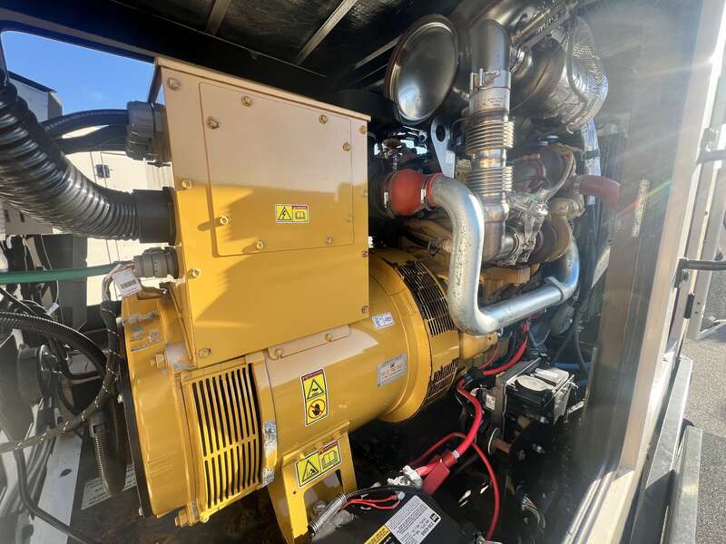 Used Caterpillar XQ125 Rental Grade Diesel Generator, 7682 Hrs, EPA Tier 4F