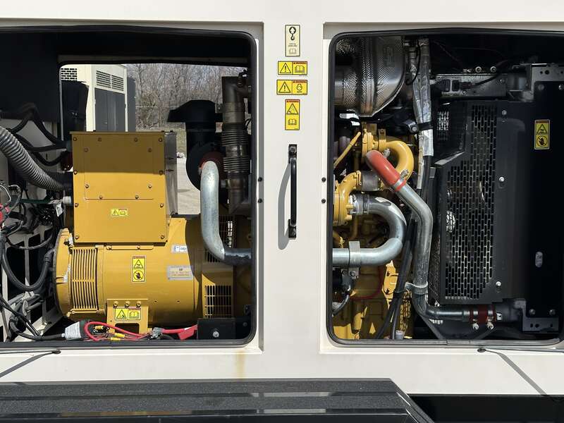 Used Caterpillar XQ125 Rental Grade Diesel Generator, 8958 Hrs, EPA Tier 4F
