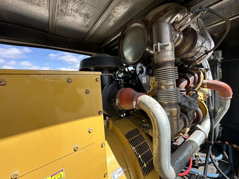 Used Caterpillar XQ125 Rental Grade Diesel Generator, 8958 Hrs, EPA Tier 4F