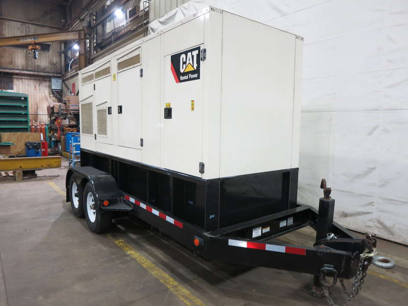 Used Caterpillar XQ200 Rental Grade Diesel Generator, 9841 Hrs, EPA Tier 4i