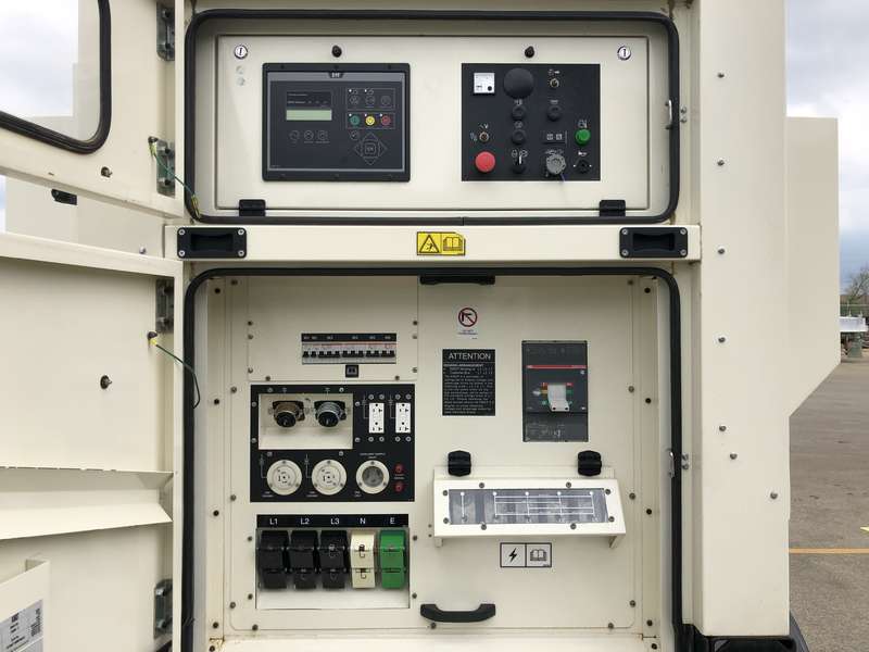 Used Caterpillar XQ200 Rental Grade Diesel Generator, 9841 Hrs, EPA Tier 4i