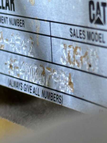 Used Caterpillar D60-4S Diesel Generator, 351 Hrs, EPA Tier 3, Single Phase