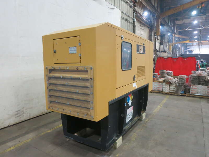 Used Caterpillar D60-4S Diesel Generator, 351 Hrs, EPA Tier 3, Single Phase