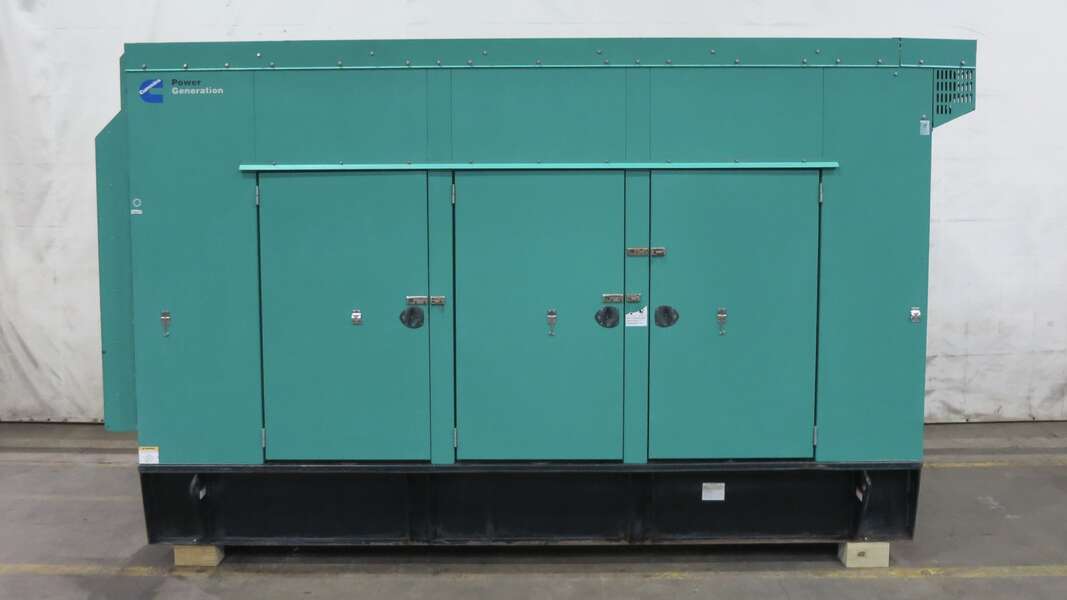 Used Cummins DFEG QSX15-G9 Diesel Generator 641 Hrs EPA Tier 2