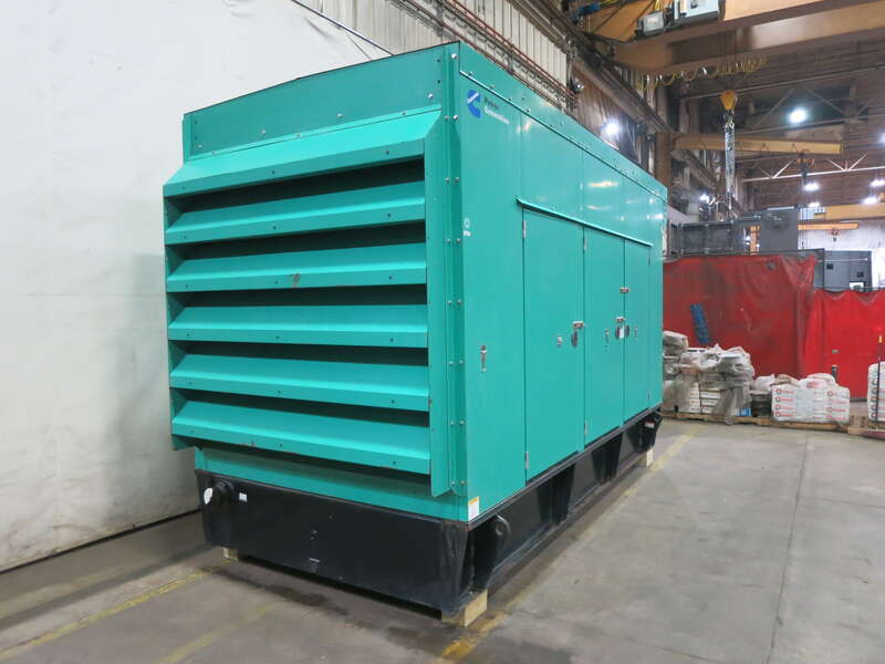 Used Cummins DFEG QSX15-G9 Diesel Generator 641 Hrs EPA Tier 2