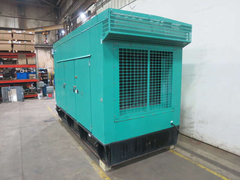 Used Cummins DFEG QSX15-G9 Diesel Generator 641 Hrs EPA Tier 2
