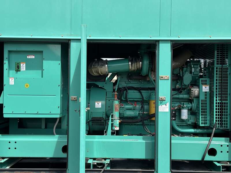 Used Cummins DFEG QSX15-G9 Diesel Generator 641 Hrs EPA Tier 2