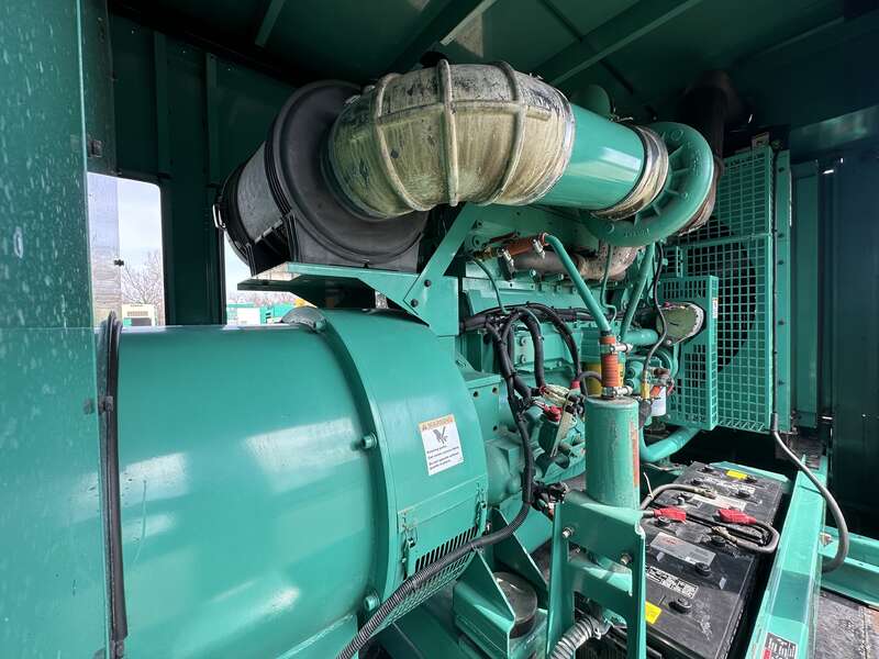 Used Cummins DFEG QSX15-G9 Diesel Generator 641 Hrs EPA Tier 2
