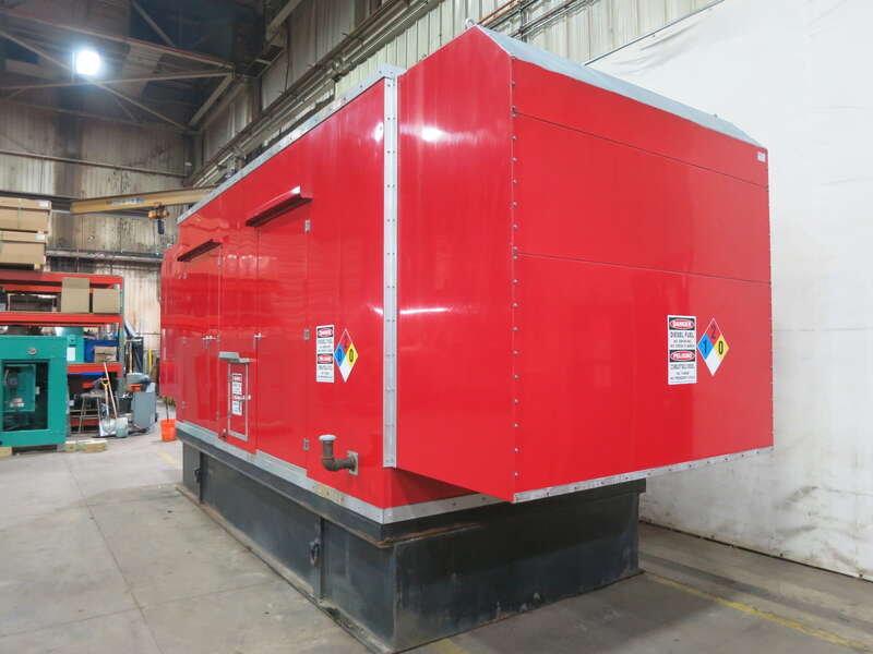 Used Kohler 600REOZDB 12V2000 Diesel Generator, 617 Hrs