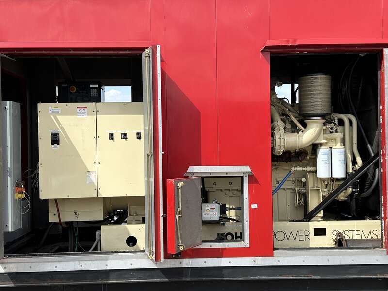 Used Kohler 600REOZDB 12V2000 Diesel Generator, 617 Hrs