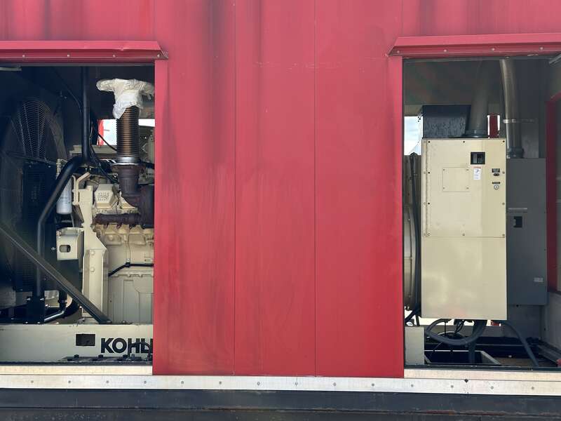 Used Kohler 600REOZDB 12V2000 Diesel Generator, 617 Hrs