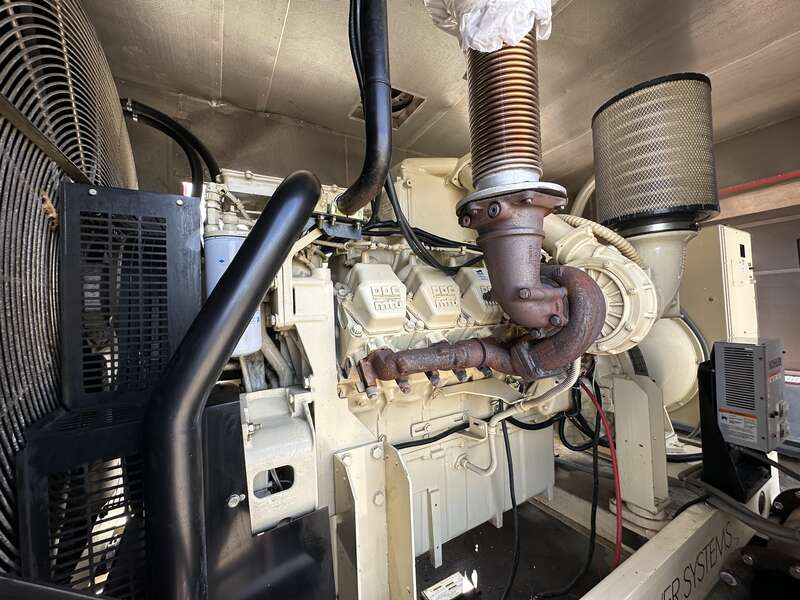 Used Kohler 600REOZDB 12V2000 Diesel Generator, 617 Hrs