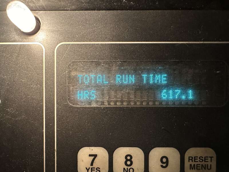 Used Kohler 600REOZDB 12V2000 Diesel Generator, 617 Hrs