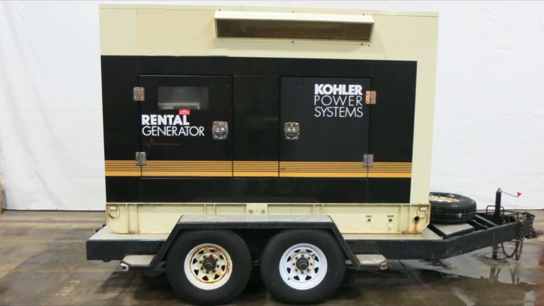 Used Kohler 180ROZJ Rental Grade Diesel Generator, 268 Hrs