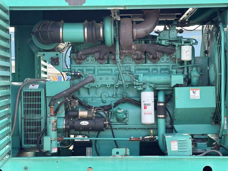 Used Cummins DFCE NTA855-G5 Diesel Generator, 544 Hrs