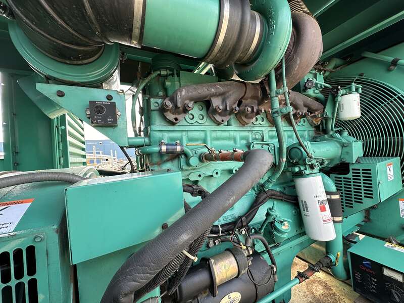 Used Cummins DFCE NTA855-G5 Diesel Generator, 544 Hrs