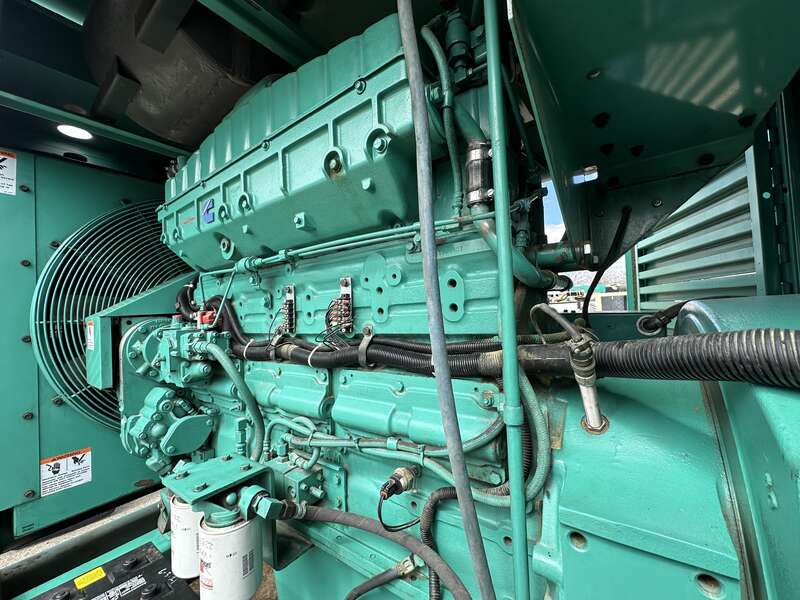 Used Cummins DFCE NTA855-G5 Diesel Generator, 544 Hrs