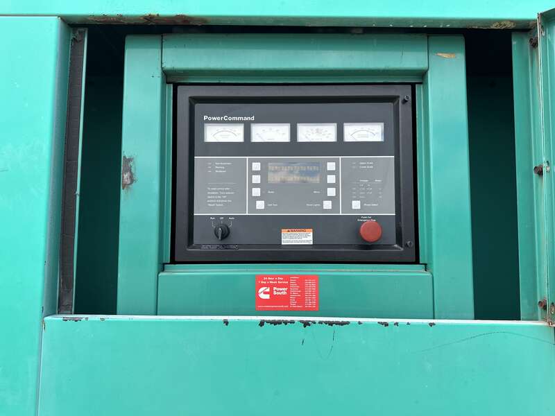 Used Cummins DFCE NTA855-G5 Diesel Generator, 544 Hrs