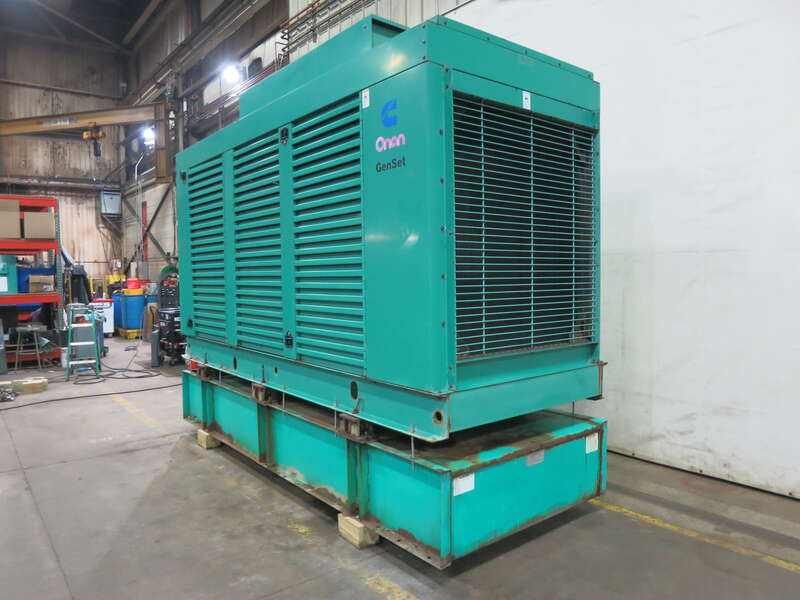 Used Cummins DFEC KTA19-G3 Diesel Generator, 774 Hrs