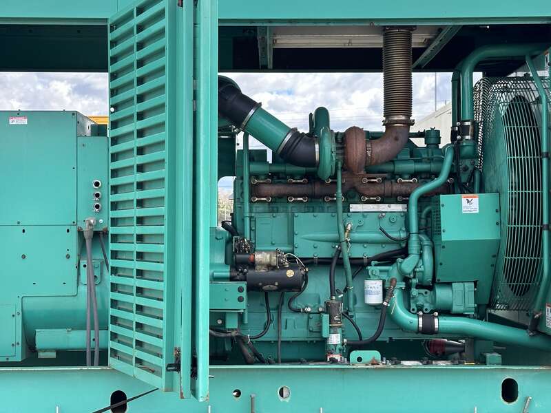 Used Cummins DFEC KTA19-G3 Diesel Generator, 774 Hrs