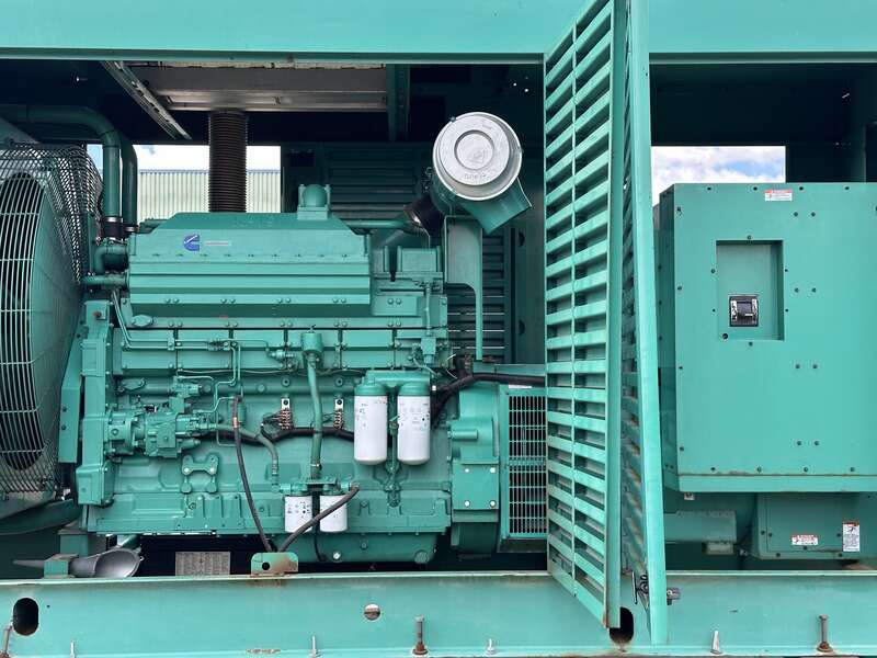 Used Cummins DFEC KTA19-G3 Diesel Generator, 774 Hrs