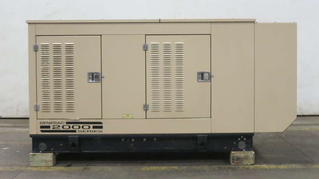 Used Generac SG0050 Natural Gas / Propane Generator, 352 Hrs