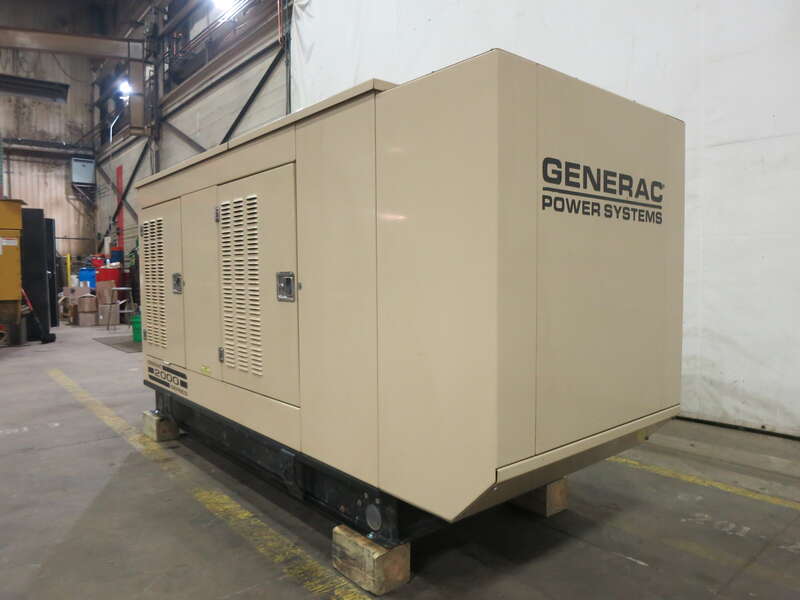 Used Generac SG0050 Natural Gas / Propane Generator, 352 Hrs