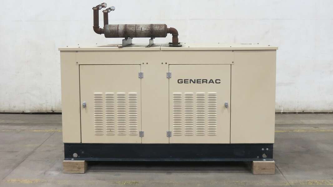 Used Generac SG0060 Natural Gas / Propane Generator, 341 Hrs