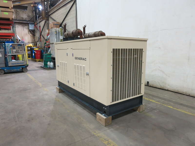 Used Generac SG0060 Natural Gas / Propane Generator, 341 Hrs
