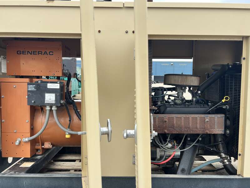 Used Generac SG0060 Natural Gas / Propane Generator, 341 Hrs