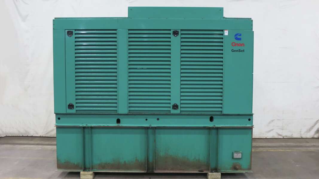 Used Cummins DFED KTA19-G4 Diesel Generator, 201 Hrs
