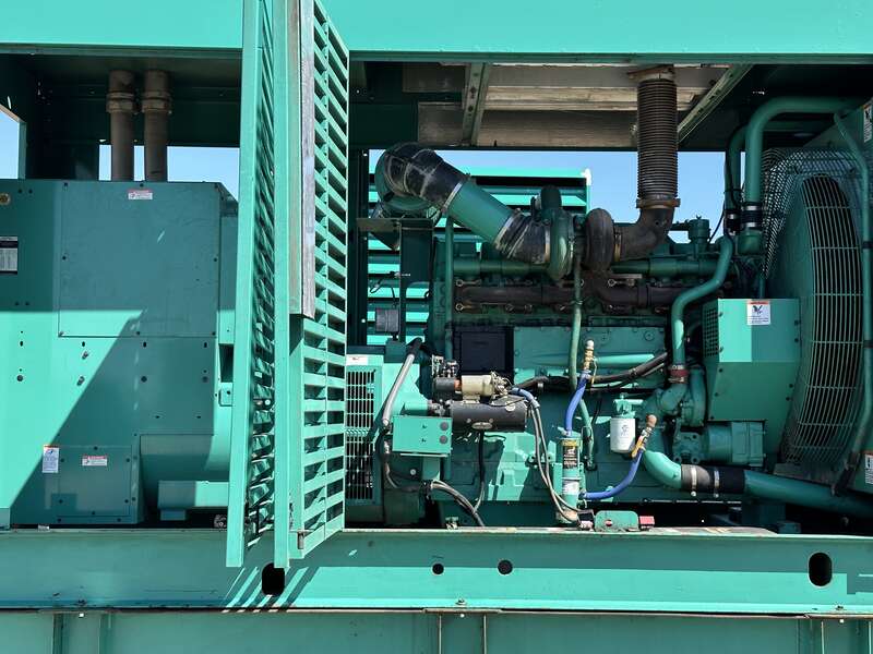 Used Cummins DFED KTA19-G4 Diesel Generator, 201 Hrs