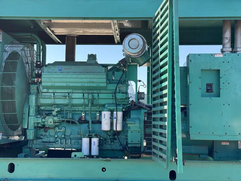 Used Cummins DFED KTA19-G4 Diesel Generator, 201 Hrs