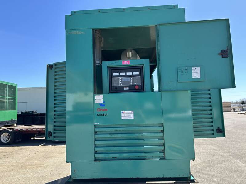 Used Cummins DFED KTA19-G4 Diesel Generator, 201 Hrs