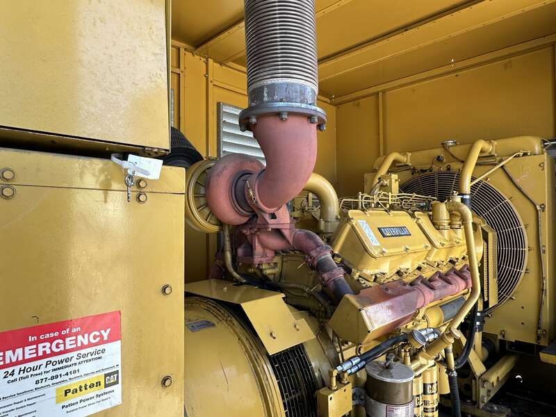 Used Caterpillar 3412 Diesel Generator, 407 Hrs