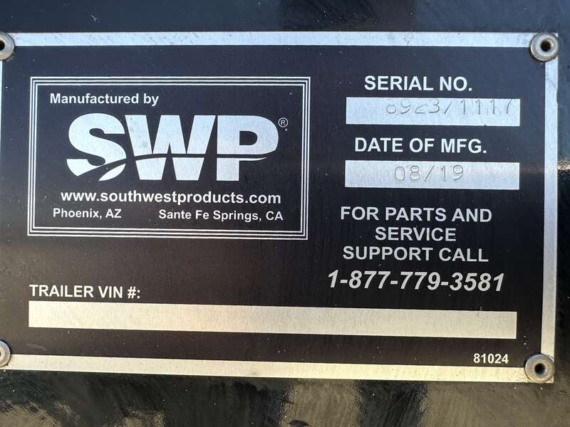 Used SWP Rental Grade Diesel Generator, 8105 Hrs, EPA Tier 4F