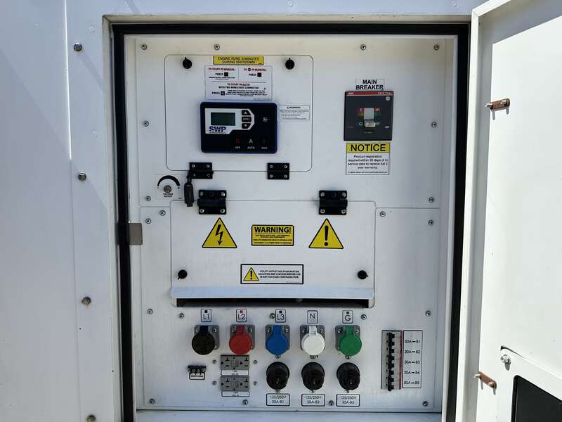 Used SWP Rental Grade Diesel Generator, 8105 Hrs, EPA Tier 4F