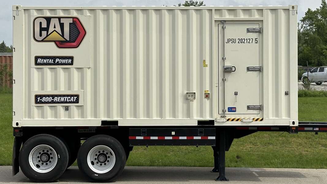 Used Caterpillar XQ570 Rental Grade Diesel Generator, 4439 Hrs, EPA Tier 4F