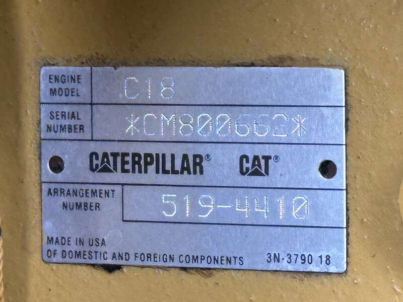 Used Caterpillar XQ570 Rental Grade Diesel Generator, 4439 Hrs, EPA Tier 4F