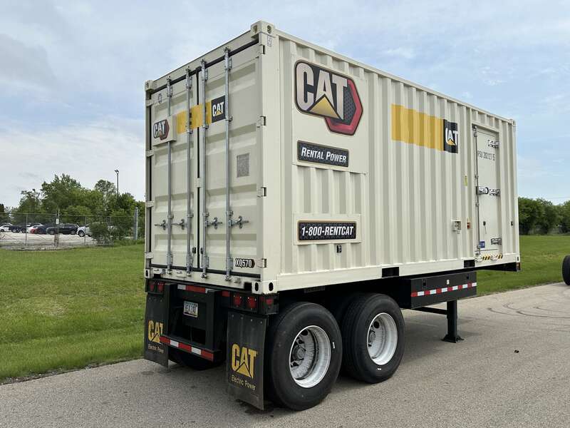 Used Caterpillar XQ570 Rental Grade Diesel Generator, 4439 Hrs, EPA Tier 4F