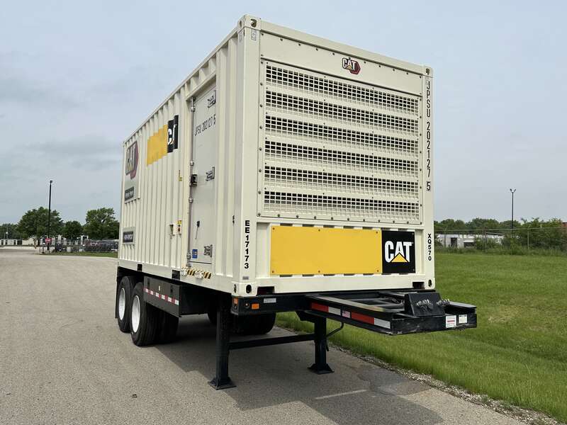 Used Caterpillar XQ570 Rental Grade Diesel Generator, 4439 Hrs, EPA Tier 4F
