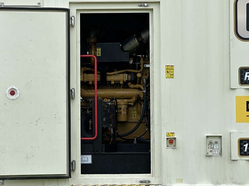 Used Caterpillar XQ570 Rental Grade Diesel Generator, 4439 Hrs, EPA Tier 4F